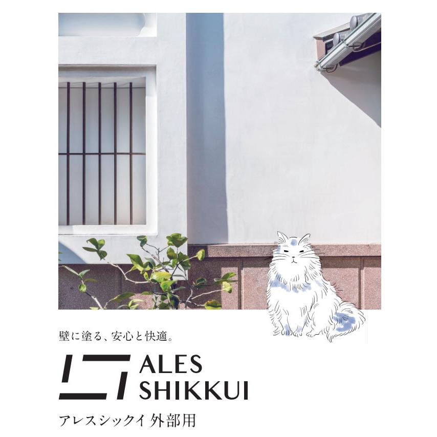 アレスシックイ外部用 ホワイト 4kg 送料無料 関西ペイント/漆喰