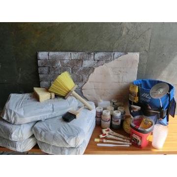 モルタル作品　確認用 防水性と意匠性 DIY施工もできる左官材 マイクロセメント モルクラフト