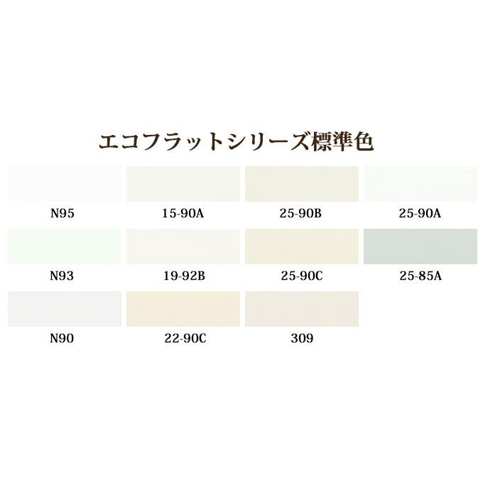 エコフラット60 艶消し 常備色 20kg(約150平米/1回塗り) 内装用水性