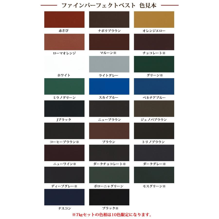 ファインパーフェクトベスト 14kgセット(約78〜94平米/2回塗り ファインパーフェクトベスト 14kgセット(約78〜94平米/2回塗り