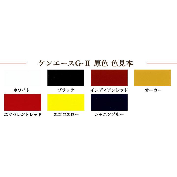 ケンエースG2 艶消し ブラック 4kg(約13平米/2回塗り) ターペン系NAD