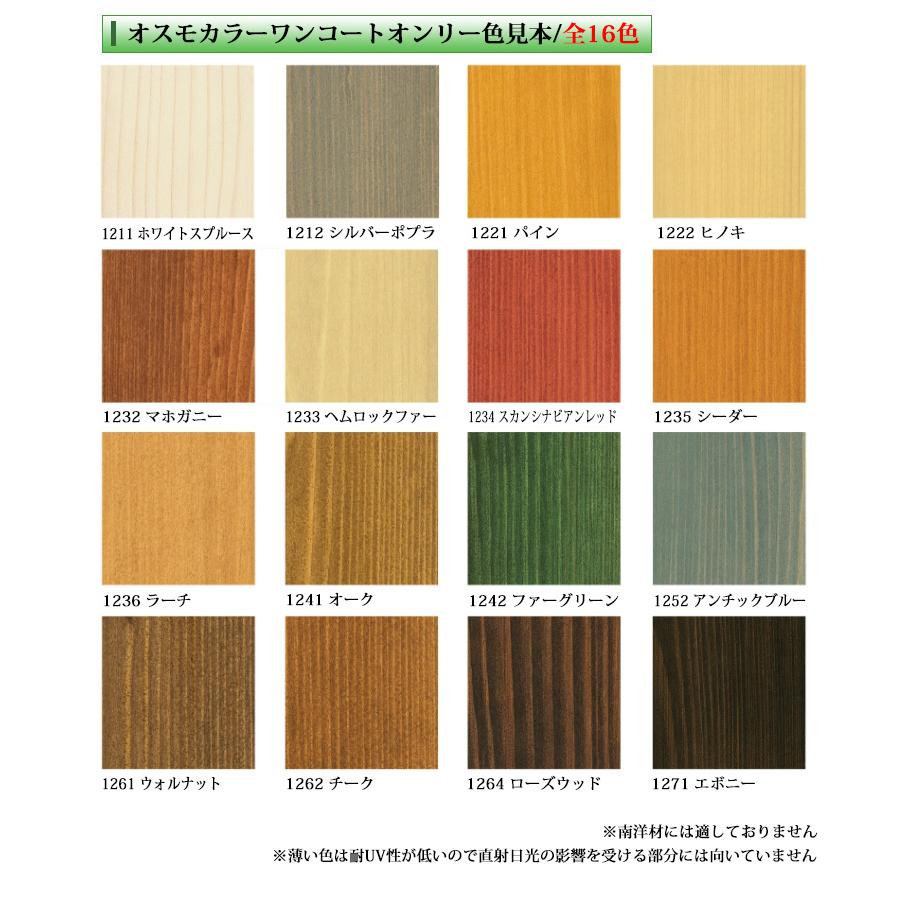 オスモカラー ワンコートオンリー 2.5L（50平米/1回塗り） 送料無料