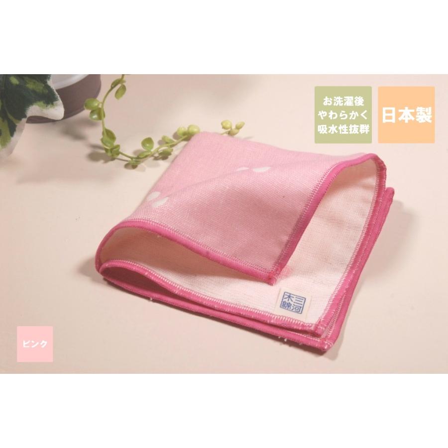 三河木綿 ガーゼ ミニタオル ハンカチ 25cm 25cm パステルドット柄 綿100 全6色 1枚からメール便送料無料 Akm3003 おひるねコットン 通販 Yahoo ショッピング