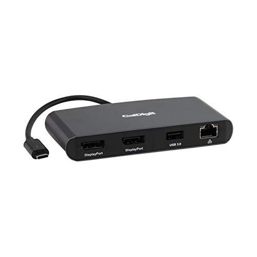 CalDigit Thunderbolt 3 mini Dock Dual DisplayPort 1.2 - バスパワー