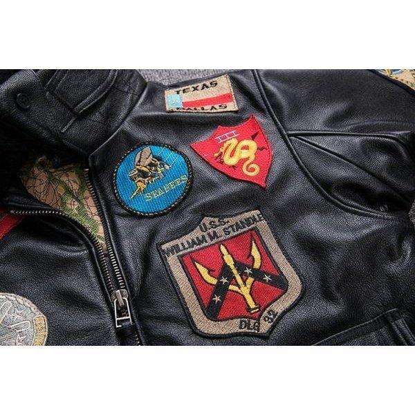 G1フライトジャケット刺繍ワッペン ブルゾン MA-1革ジャン G-1 G1フライトジャケット刺繍ワッペン ブルゾン MA-1革ジャン G-1