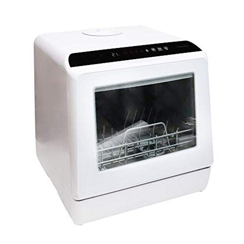 5％OFF】 THANKO 水道いらずのタンク式食器洗い乾燥機 ラクア ホワイト