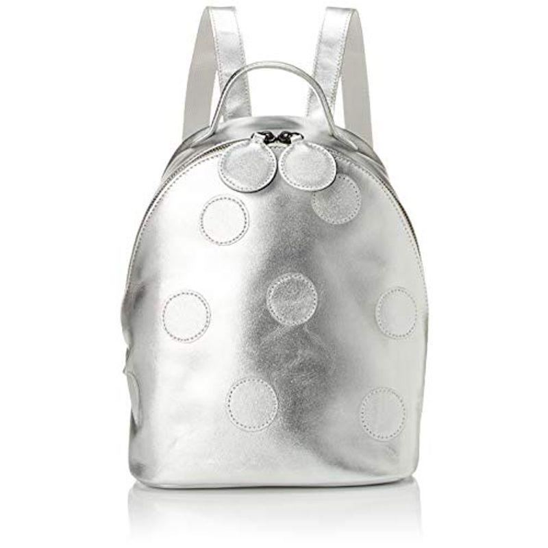 ボンボン ドット メンズファッション 12 0016 ドット レザー ミニ リュック 12シルバー 12 0016