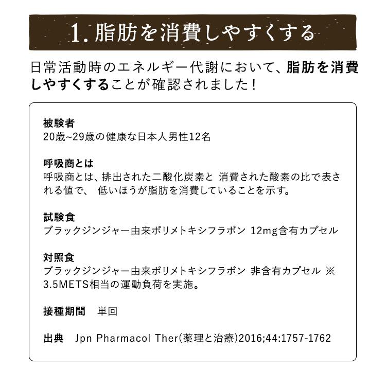 黒しょうがタブレット 62粒入り サプリメント 黒生姜 ブラックジンジャー 脂肪燃焼 新陳代謝 |  | 07