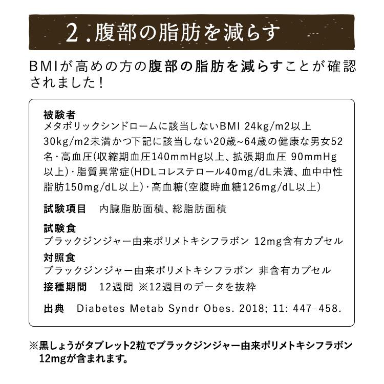 黒しょうがタブレット 62粒入り サプリメント 黒生姜 ブラックジンジャー 脂肪燃焼 新陳代謝 |  | 09