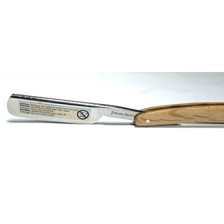 ゾーリンゲン ドボ レザーかみそり ステンレス 5/8\" スペインオーク柄   DOVO1885-680 evonyの画像