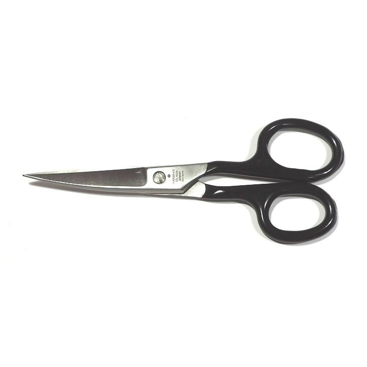 ファドラーシザー(カットシザー) F.ハーダーレザーシザー（皮革切ハサミ）17cm 先反り 炭素鋼 ラッカー