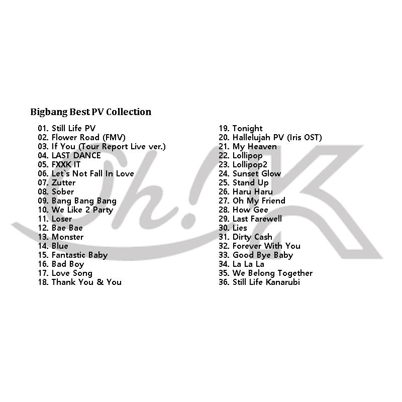 K-POP DVD BIGBANG 2022 BEST PV ビックバン GD ジヨン SOL K-POP DVD BIGBANG 2022 BEST PV ビックバン GD ジヨン SOL