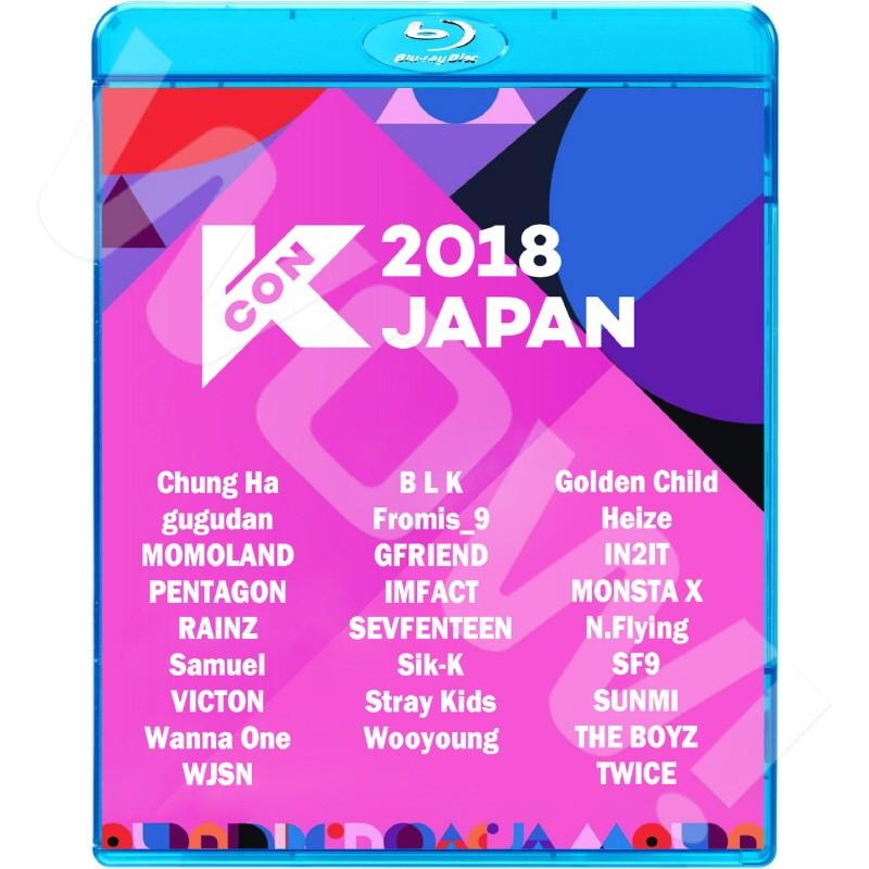 Blu-ray KCON 2018 IN JAPAN -2018.04.19-  TWICE/ WANNA ONE/ MONSTA X/ SEVENTEEN/ PENTAGON/ SF9/ WJSN/ STRAY KIDS 他 KPOP ブルーレイ｜ohk