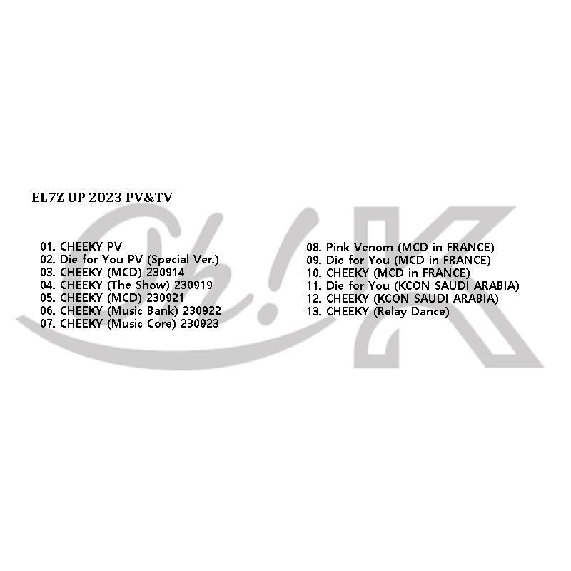 K-POP DVD EL7Z UP 2023 PV/TV - CHEEKY - EL7Z UP エルズアップ ケイ イェウン ヨルム ヨンヒ ナナ フィソ ユキ KPOP DVD｜ohk｜02