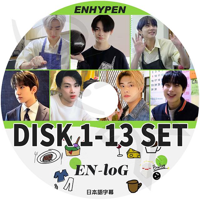 K-POP DVD ENHYPEN LOG 11枚SET EP01-EP31 日本語字幕あり ENHYPEN