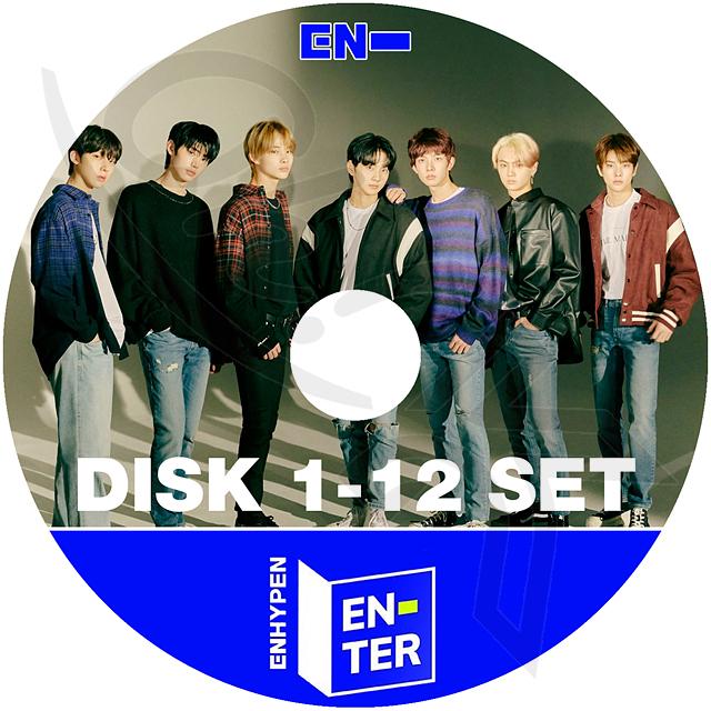 K-POP DVD ENHYPEN EN-TER 12枚SET EP01-EP180 日本語字幕あり K-POP DVD ENHYPEN EN-TER 12枚SET EP01-EP180 日本語字幕あり