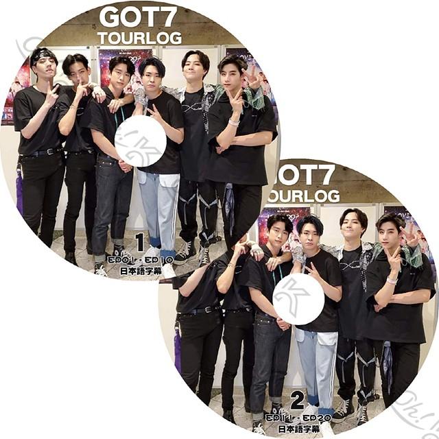 K-POP DVD GOT7 TOURLOG 2枚SET -EP01-EP20- 日本語字幕あり ガット 