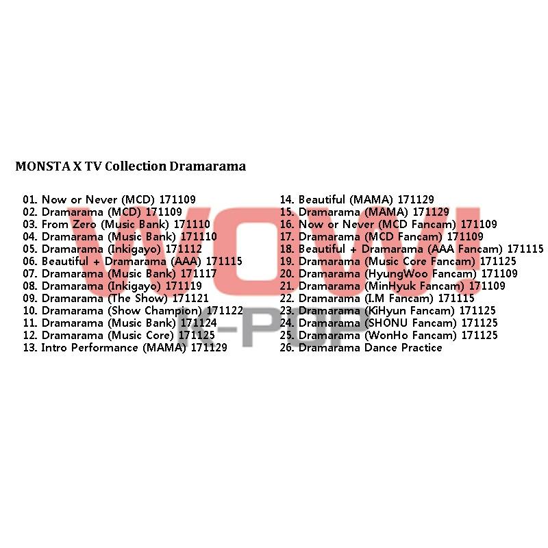 K Pop Dvd Monsta X 17 Dramarama Tv Collection Monsta X モンスタエックス 音楽収録dvd Pv Dvd Mon P2 6 Oh K 通販 Yahoo ショッピング
