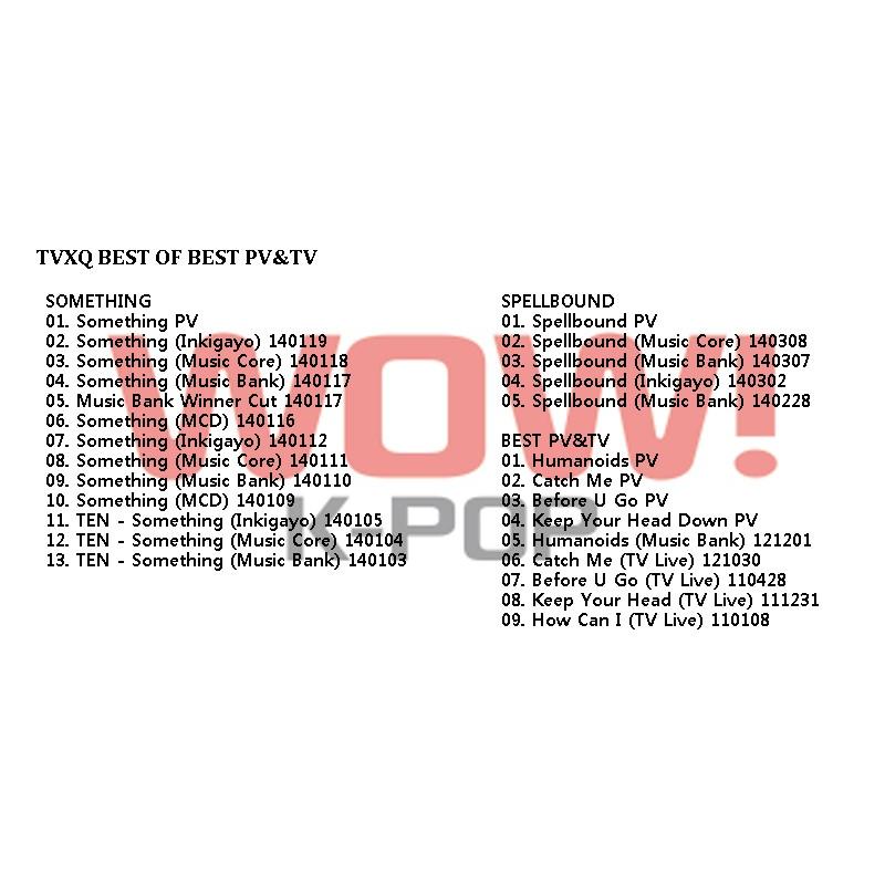 K Pop Dvd 東方神起 ２人スリスリ Pv Tense Spellbound入り プレミアムエディション 東方神起 Tvxq Pv Dvd Tvxq P01 Oh K 通販 Yahoo ショッピング