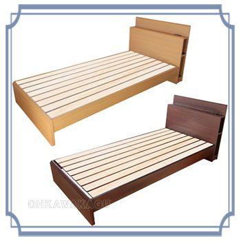 木製すのこベッド (引出し無し) セミダブル　sa・yu・ri　さゆり