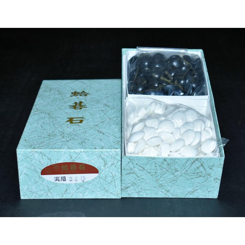 本蛤碁石38号(実用) : 大久保碁盤店 - 通販 - Yahoo 本蛤碁石38号(実用) : 大久保碁盤店 - 通販 - Yahoo