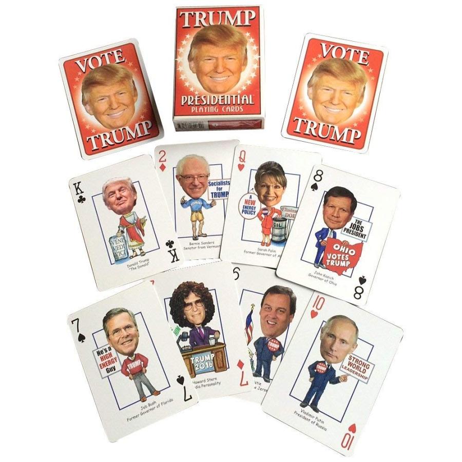トランプ大統領 Playing Cards まさにトランプ ウケ狙い ohmybox3 サイドバイサイド 通販 Yahoo ショッピング