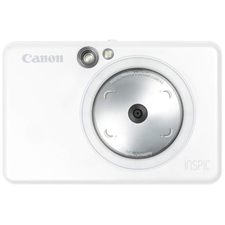 Canon インスタントカメラ スマホプリンター iNSPiC ZV-123-PW パールホワイト