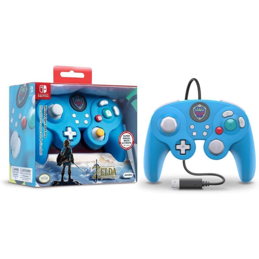 Nintendo Switch 任天堂 スイッチ コントローラー Gcコントローラー ゼルダの伝説 ブルー 並行輸入品 1004ohmybox4 サイドバイサイド 通販 Yahoo ショッピング