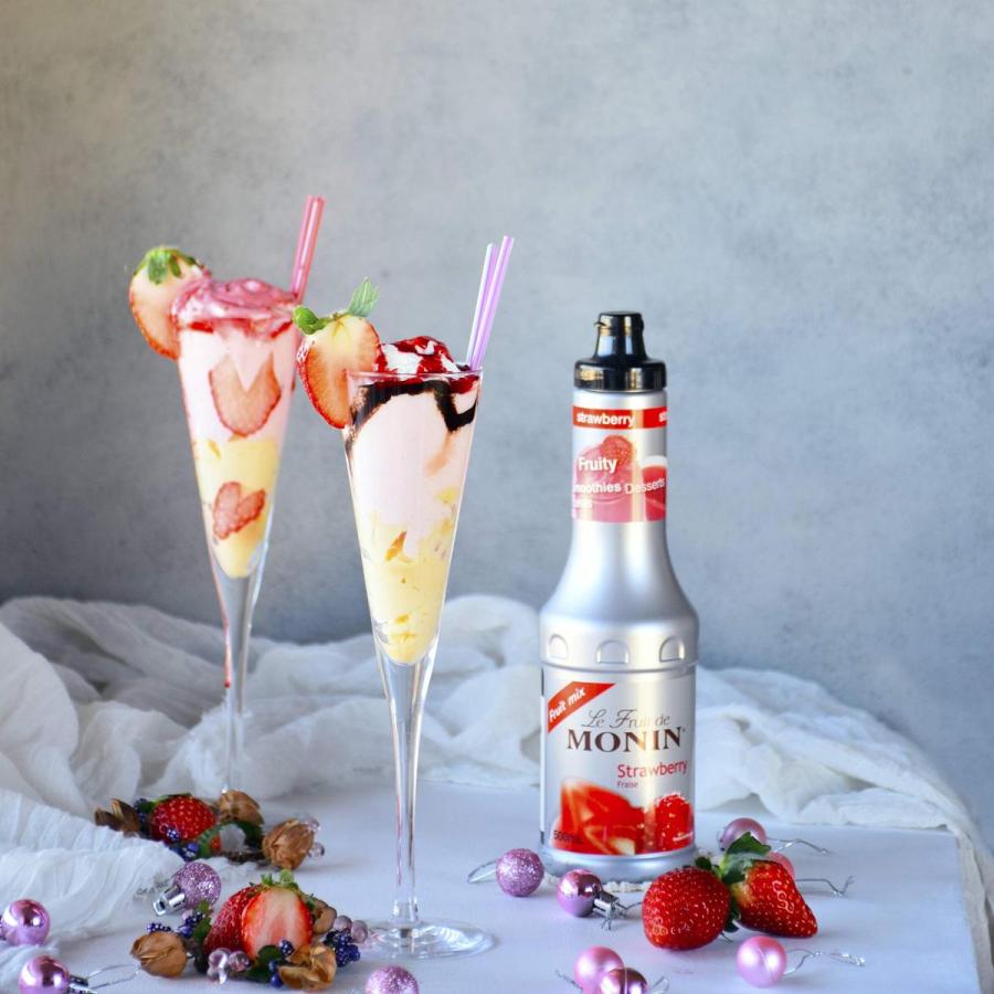 Monin モナン ストロベリー フルーツミックス 500ml 炭酸割 カクテル かき氷にも ohmybox28 サイドバイサイド 通販 Yahoo ショッピング