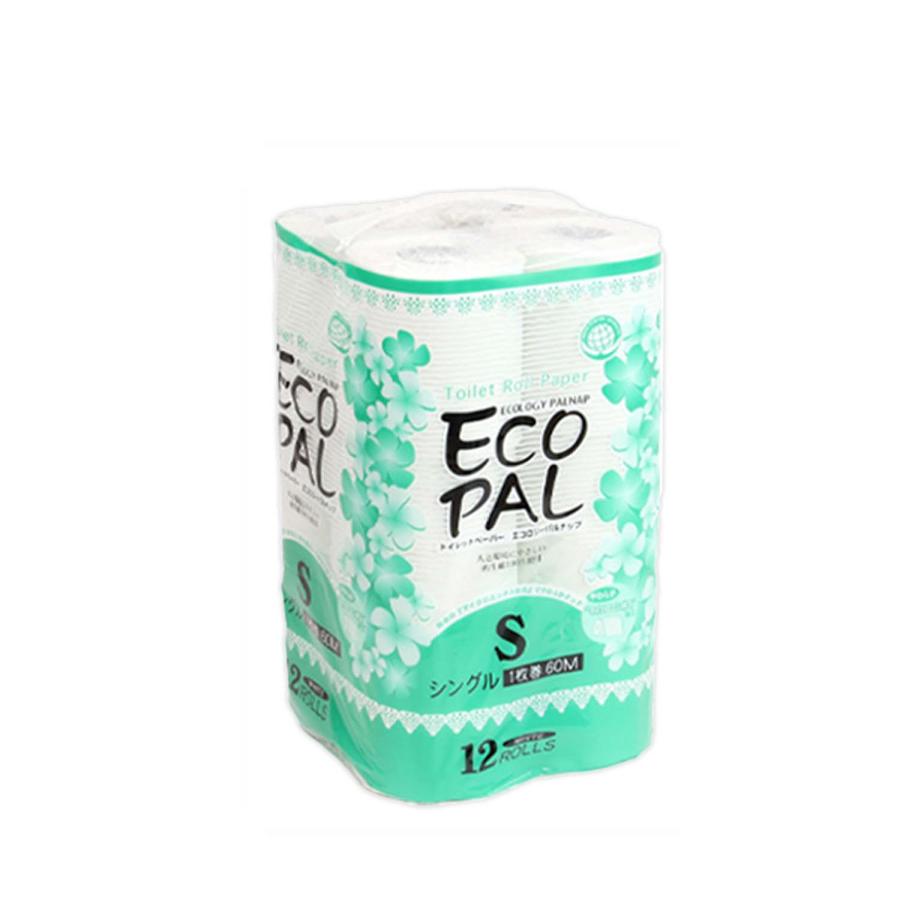 トイレットペーパー シングル 96ロール（12ロール×8パック） 1枚巻