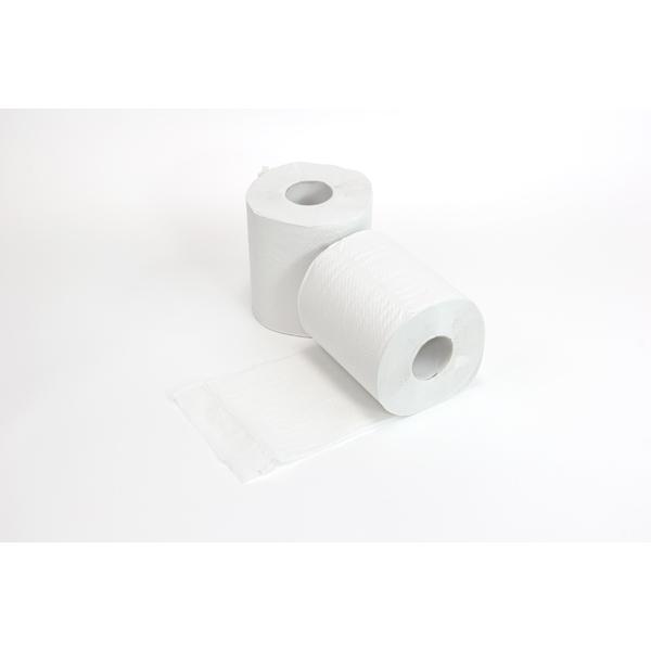 トイレットペーパー ダブル 96ロール（12ロール×8パック） 1枚巻（30m