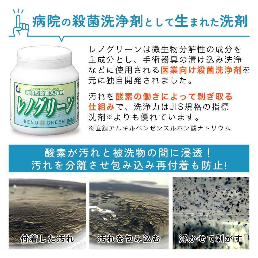 レノグリーン 1kg マルチクリーナー オトクサイズ 洗浄 脱臭 除菌 防