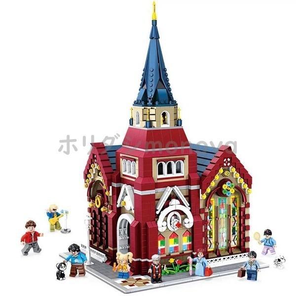 New限定品 ブロック レゴ Lego 互換 教会 建物 西洋建築 クリエイター 知育玩具 おもちゃ 工場直送 Lamaimuaythaicamp Com