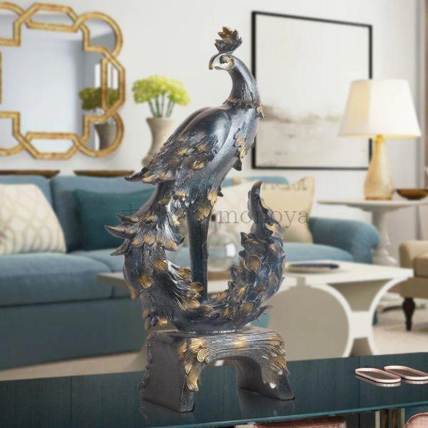 【24時間以内発送】 オブジェ 置き物 玄関 グッズ フェニックス 不死鳥 置物 風水 縁起 開運 【V2588199474】(14750円)