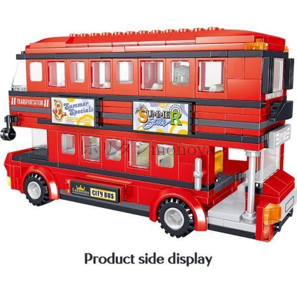 ブロック LEGO 互換 ロンドンバス クリエーター シティ ストリート 子供 玩具 プレゼント｜ohmyshop｜03