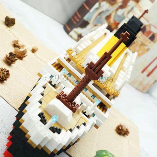 レゴ ブロック 互換品 タイタニックモデル 船 クルーズ船 1860ピース DIY 玩具 子供｜ohmyshop｜07