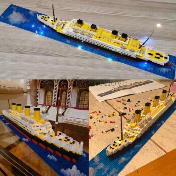 レゴ ブロック 互換品 タイタニックモデル 船 クルーズ船 1860ピース DIY 玩具 子供｜ohmyshop｜09