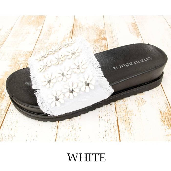 サンダル レディース ビーチサンダル フラワーモチーフデニム地サンダル レディースサンダル サマーシューズ 花サンダル 815 Ohnitayaファッションあんどバッグ 通販 Yahoo ショッピング