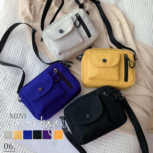 ミニ キャンバスバッグ レディース スクエア ショルダーバッグ 斜めがけ 大人 スマホバッグ メンズバッグ 男女兼用 街歩き 散策 街ブラ 旅行 Ohnitaya 85 Ohnitayaファッションあんどバッグ 通販 Yahoo ショッピング