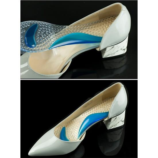 送料無料 メール便 ヒール用土踏まずインソール フリーサイズ 1足入り ヒール パンプス ビジネス 中敷き クッション ウォーキング スポーツ アーチ レディース Foot005 Ohplus 通販 Yahoo ショッピング