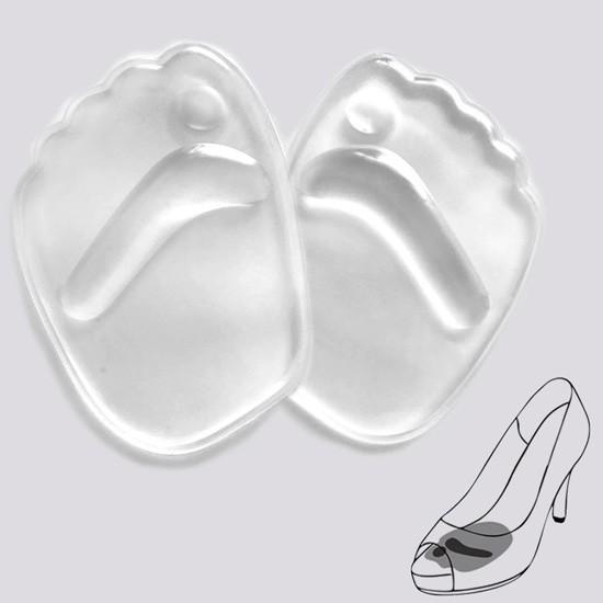 送料無料 メール便 ヒール用つま先インソール 3D フリーサイズ 1足入り つま先 インソール ハーフインソール 中敷き ヒール レディース 衝撃吸収 クッション | ブランド登録なし | 01