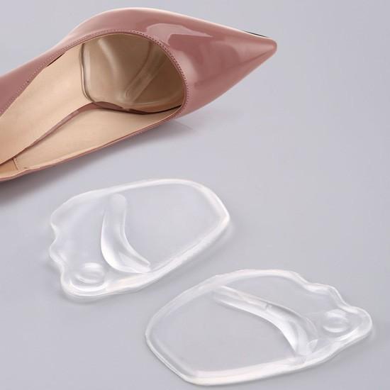 送料無料 メール便 ヒール用つま先インソール 3D フリーサイズ 1足入り つま先 インソール ハーフインソール 中敷き ヒール レディース 衝撃吸収 クッション | ブランド登録なし | 03