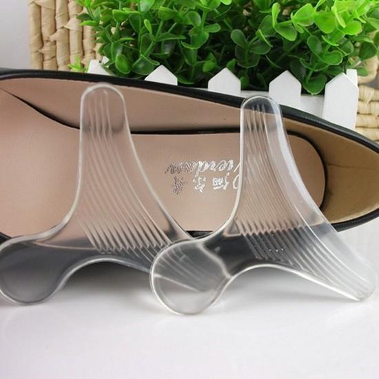 送料無料 メール便 かかとパッド クリア フリーサイズ 1足入り クッション 靴擦れ防止 靴ずれ 靴擦れ 靴ズレ T字型 滑り止め クッション 靴 サイズ調整 | ブランド登録なし | 04