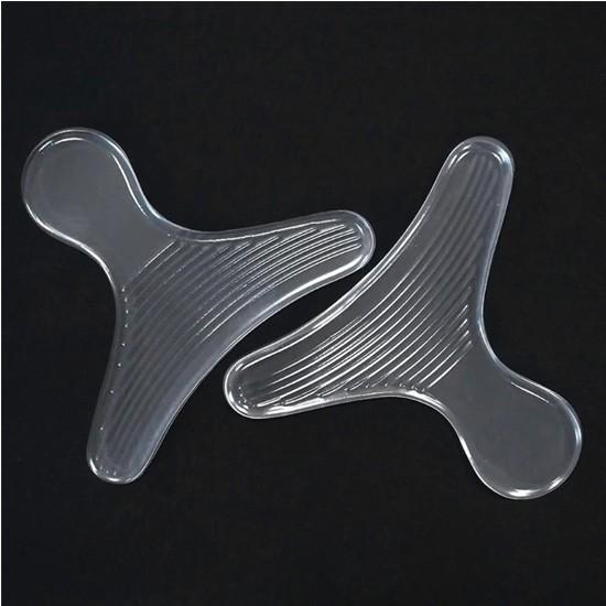 送料無料 メール便 かかとパッド クリア フリーサイズ 1足入り クッション 靴擦れ防止 靴ずれ 靴擦れ 靴ズレ T字型 滑り止め クッション 靴 サイズ調整 | ブランド登録なし | 06