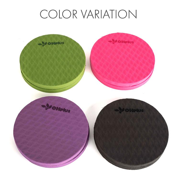 OHplus ヨガパッド 2個入り 4色 厚さ15mm 送料無料 ヨガグッズ ピラティス フィットネス ストレッチ トレーニング ヨガ ストレッチグッズ | ブランド登録なし | 08