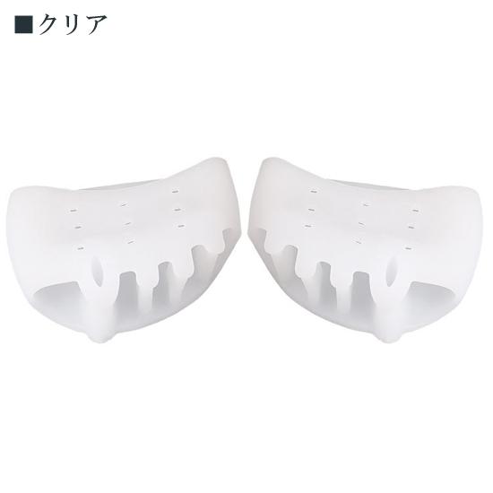 送料無料 足裏保護パッド 5本指セパレータタイプ 1足入り フリーサイズ メール便 | ブランド登録なし | 04