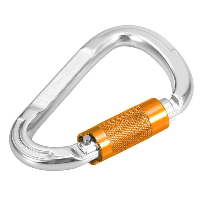 エアリアル用 D型カラビナ マグナリウム 110mm×61mm 2個入り 25KN CE/EN認証 エアリアル ヨガ 空中ヨガ フローティングヨガ | ブランド登録なし | 06