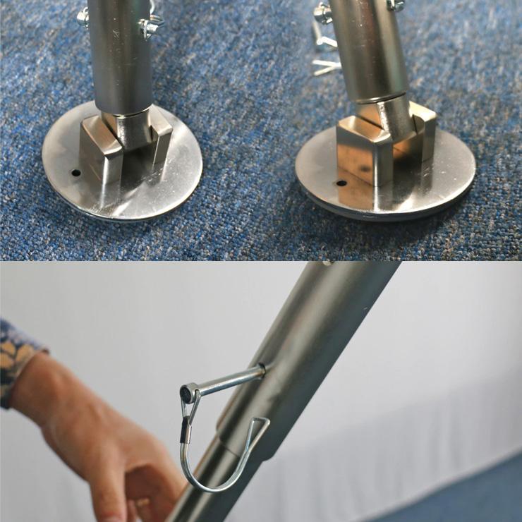 OHplus エアリアルヨガ専用 ハンモックスタンド A型フレーム 高さ調整