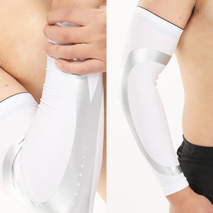 送料無料 メール便 BOER 肘サポーター アームカバー 2枚組 プロテクター 肘用サポート 通気性 保護用 スポーツ |  | 08