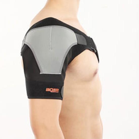 送料無料 BOER 肩サポーター 肩痛 ショルダー 男性向け メール便 圧迫 スポーツ 肩関節 固定 簡単装着 |  | 10